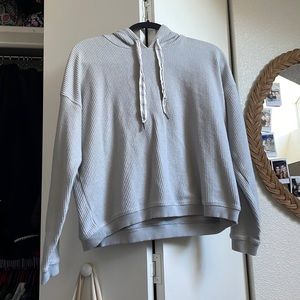 Sweat set from Aerie. A mint green/seafoam color.